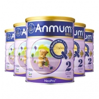 【新西兰直邮】ANMUM 安满婴儿奶粉金装2段 900g 6罐