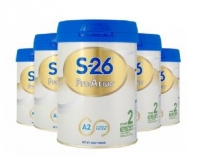 【新西兰直邮】S26惠氏Pro2段6-12个月婴幼儿奶粉2段6罐