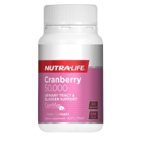 【直邮价】Nutralife 纽乐 蔓越莓 50000毫克 50粒 保质期：2021.9月