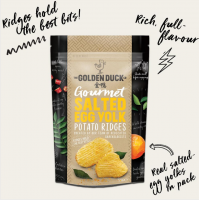 Golden duck 金鸭咸蛋黄薯片 新加坡网红零食 保质期：2021.4月