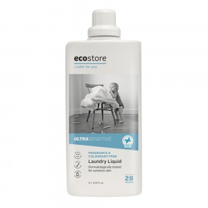 【直邮价】Ecostore 天然植物浓缩洗衣液 天然无香型 1L 