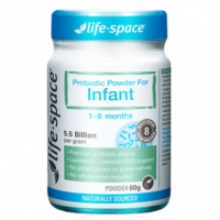 【直邮价】Life Space infant 1-6个月新生儿益生菌粉 60g 保质期详情见规格