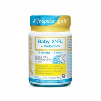 【秒杀特价】LifeSpace GOLD益生菌 60g 适合6个月-3岁儿童使用保质期：2021.8月