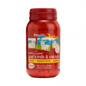 【直邮价】Prolife 儿童加钙羊奶片-香草味 200片 保质期：2025.10月