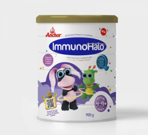 【新西兰直邮】安佳 ImmunoHalo 儿童益生菌奶粉 900g（专为4-9岁儿童设计）3桶装