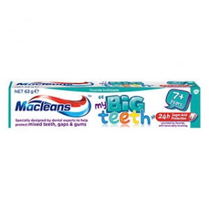 【直邮价】Macleans 儿童专用牙膏 7岁以上  63g 