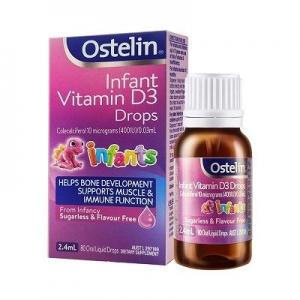【直邮价】Ostelin infant vd drops 婴幼儿滴剂 2.4ml 保质期：2025.2月