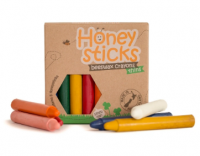 【直邮价】Honey Sticks 纯手工天然蜂蜡笔 8色装 110g