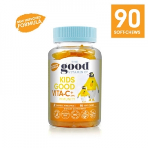 【直邮价】The Good Vitamin 儿童维C软糖  热带菠萝味 90粒 保质期：2024.8月