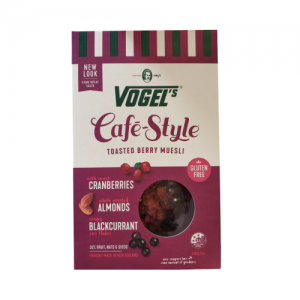 【直邮价】Vogel‘s 咖啡生活系列混合果仁麦片 浆果味 400g  超市采购日期 