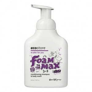 【直邮价】EcoStore 儿童 洗发沐浴3合1 350ml 紫色 香梨 保质期：2022.12月