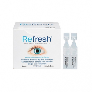 【直邮价】Refresh 眼药水 30只装 保质期：2024.4月