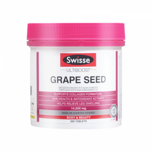 【直邮价】Swisse 高含量葡萄籽 300粒 大包装 保质期：2022.4月