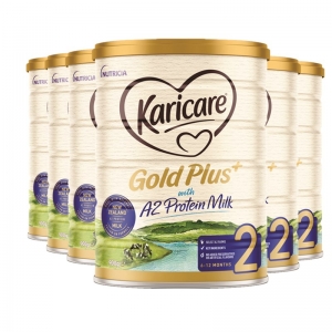 【新西兰直邮】Karicare可瑞康金装A2蛋白婴幼儿牛奶粉2段*3罐6罐可选新包装