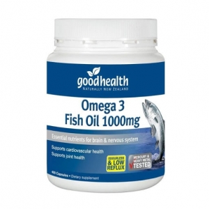 【直邮价】Goodhealth  深海鱼油 1000mg 400粒 保质期：2026.11月