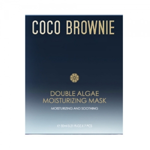 【直邮价】Coco Brownie 双藻精粹 超补水面膜 7片装 保质期：2025.4月