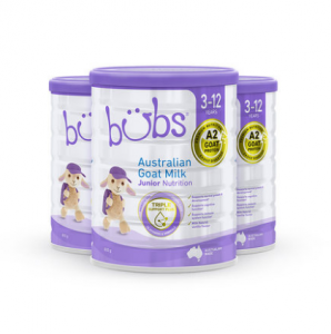【澳洲直邮】bubs羊奶粉4段800g*3罐参考日期2025年1月