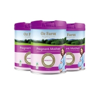 【澳洲直邮】OZ Farm 澳美滋孕妇奶粉3罐 新包装 特快 参考日期2025年4月