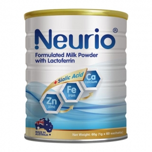【直邮价】Neurio 纽瑞优 燕窝酸乳铁蛋白奶粉 1g*60袋 保质期：2024.10月