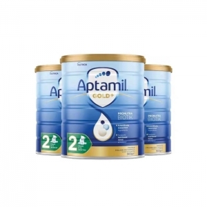 【澳洲直邮】Aptamil爱他美金装2段婴儿奶粉 3罐装  参考日期2025年7月