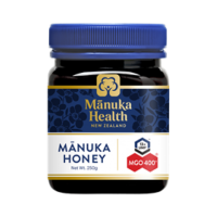 【直邮价】Manuka Health 蜜纽康 MGO400+麦卢卡蜂蜜250g 保质期：2025.7月