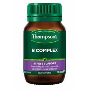 【直邮价】Thompson‘s汤普森维生素B族复合片 100粒（新旧包装发货） 保质期：2024.9