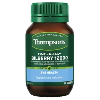 【直邮价】Thompson‘s 汤普森 蓝莓越橘护眼精华12000mg 60粒 保质期：2025.11月