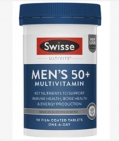 【直邮价】Swisse 50+岁男性复合维生素/综合维生素90粒 保质期：2025.3月