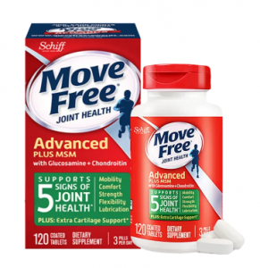 【直邮价】Move Free 氨糖软骨素+MSM 绿瓶 120粒 保质期：2025年10月